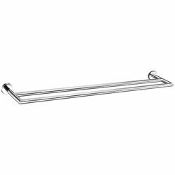 Полотенцедержатель Nofer Line 16510.B двойной Хром глянцевый