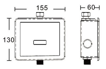 Автосмыв сенсорный Ksitex M-1098A